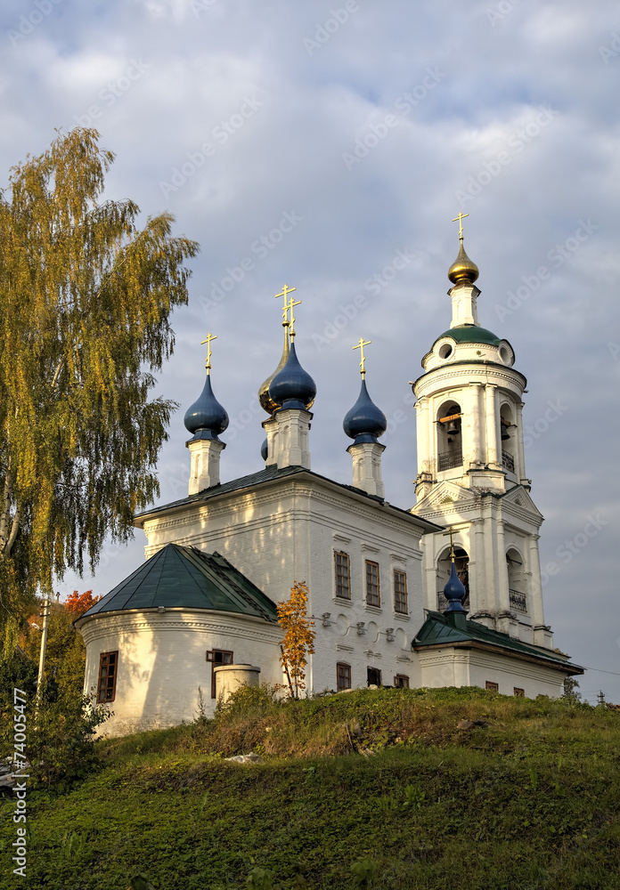 Церковь Святой Варвары (Варваринская) (1821). Плёс