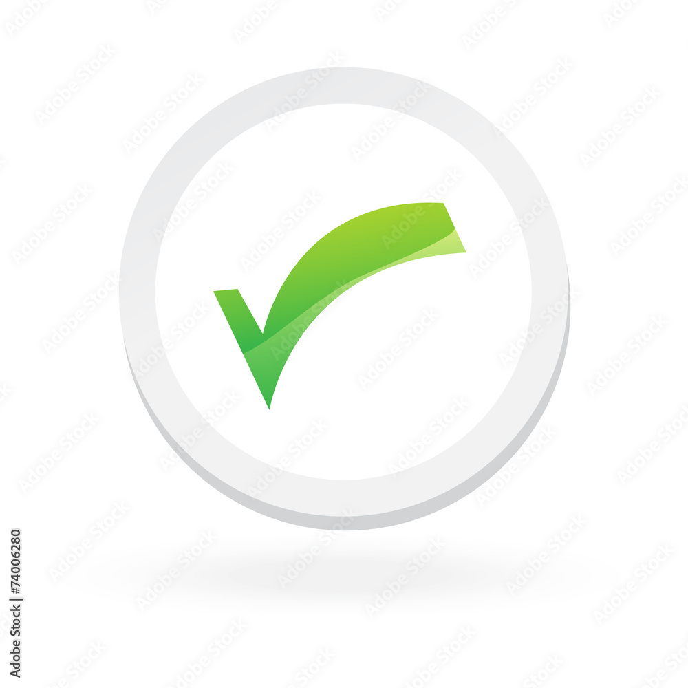 Colour check box. Button. Vector Colour check box. Button. Vector