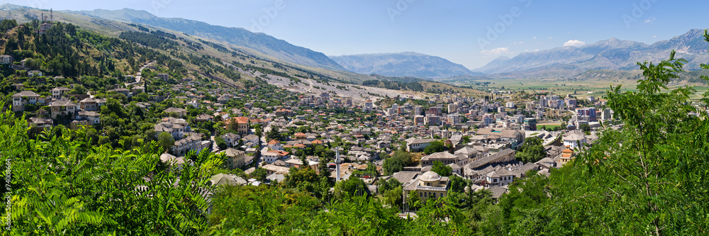 Gjirokaster  - town of silver roofs, Albania