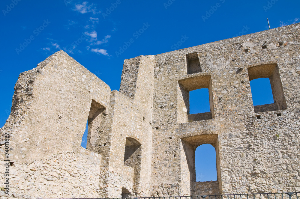 Castle of Morano Calabro. Calabria. Italy.