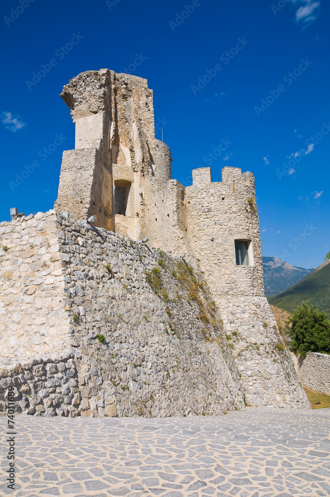 Obraz premium Castle of Morano Calabro. Calabria. Italy.