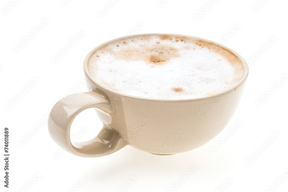 Fototapeta premium Latte coffee cup