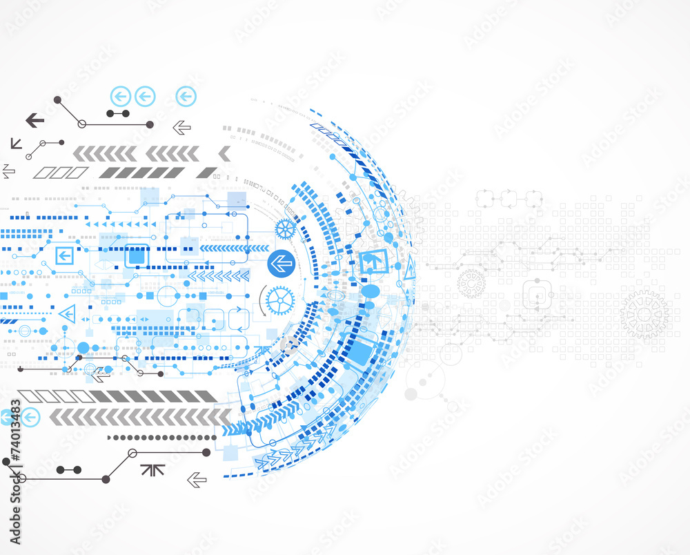 Abstract technology business background