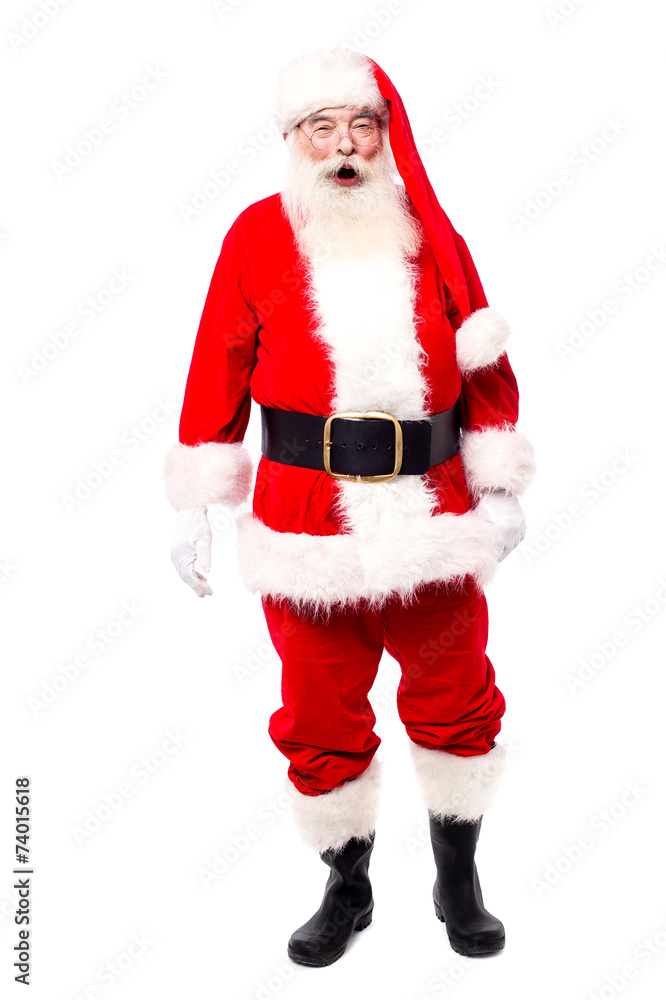 I am the santa ! I am the santa !