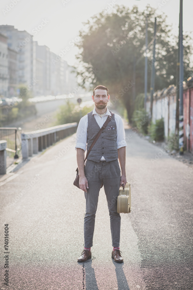 handsome big moustache hipster man handsome big moustache hipster man