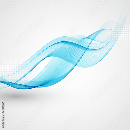 Vector background with glowing space orbit