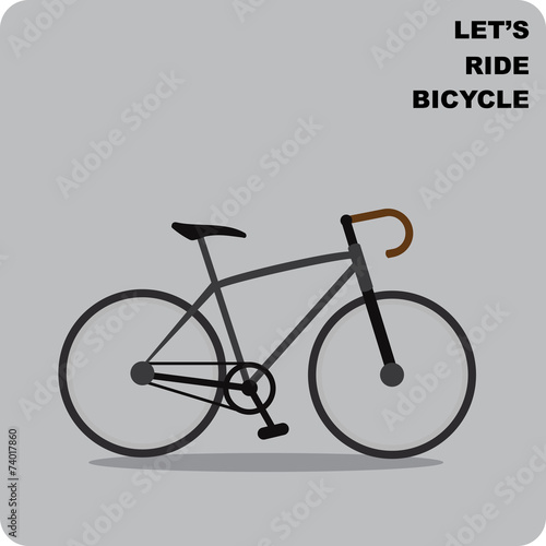 Vintage road bike