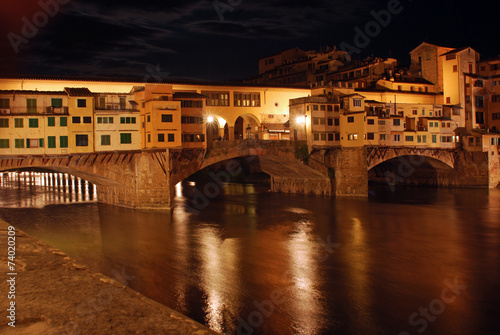 Florence by night - Tuscany - Italy © francovolpato