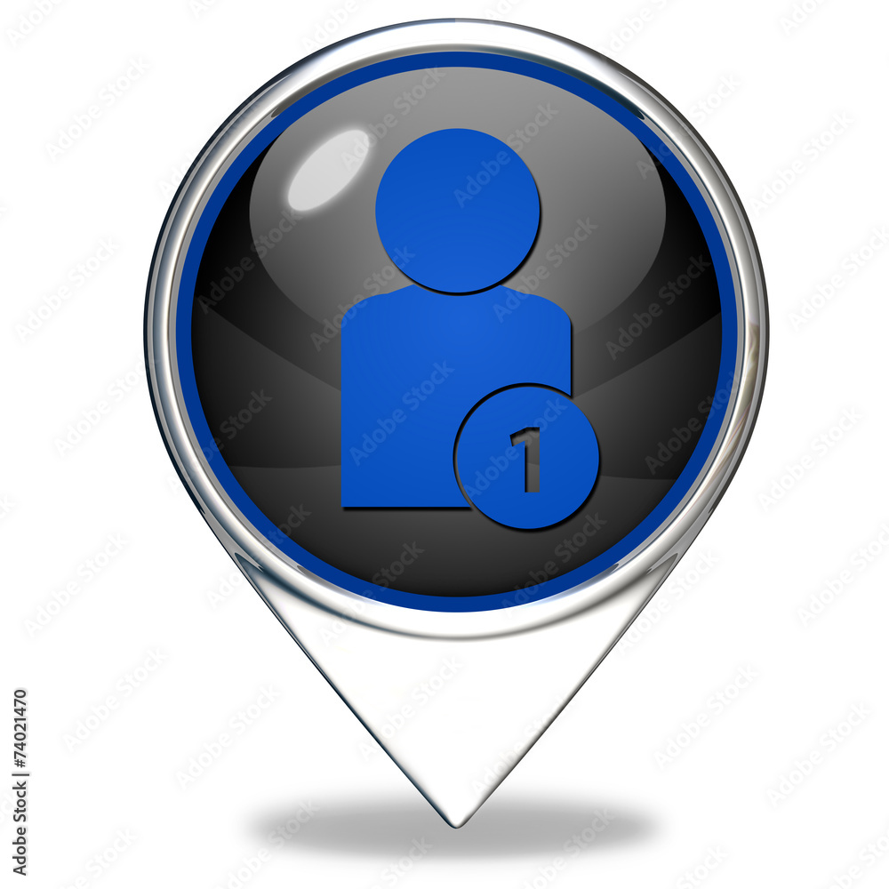 add pointer icon on white background add pointer icon on white background