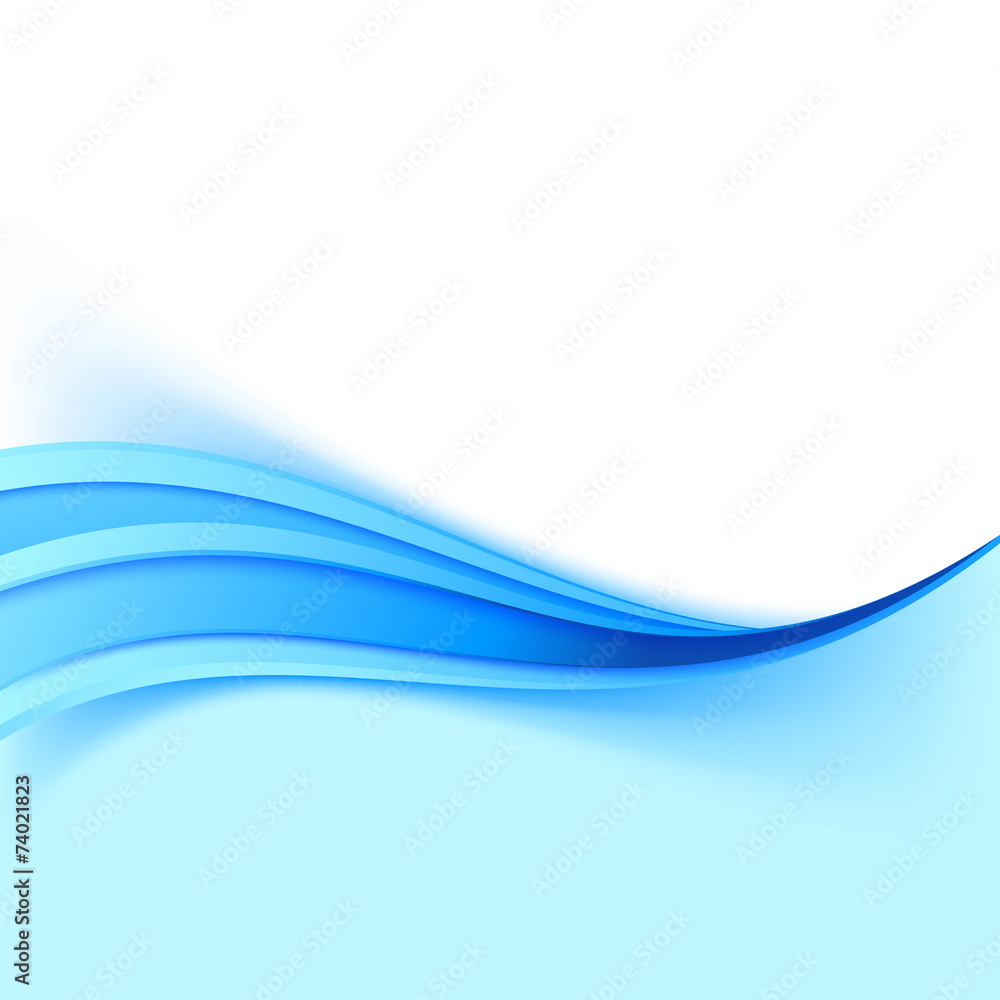 Blue modern wave border certificate background Blue modern wave border certificate background