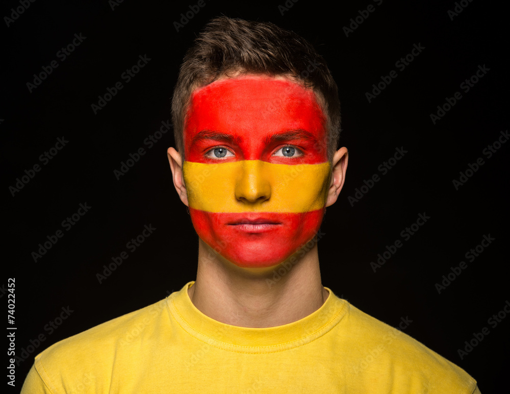 Face art. Flags. Face art. Flags.