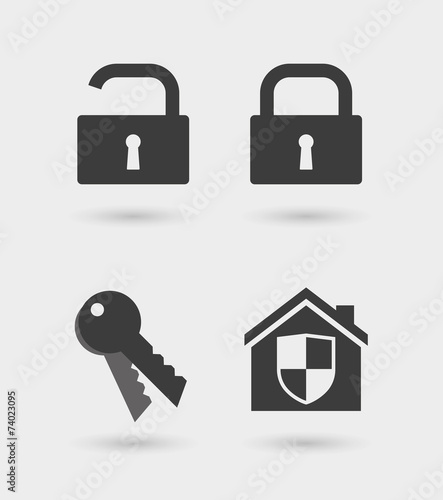 security icon set