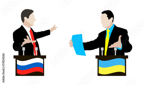 The debate between Ukrainian and Russian speakers