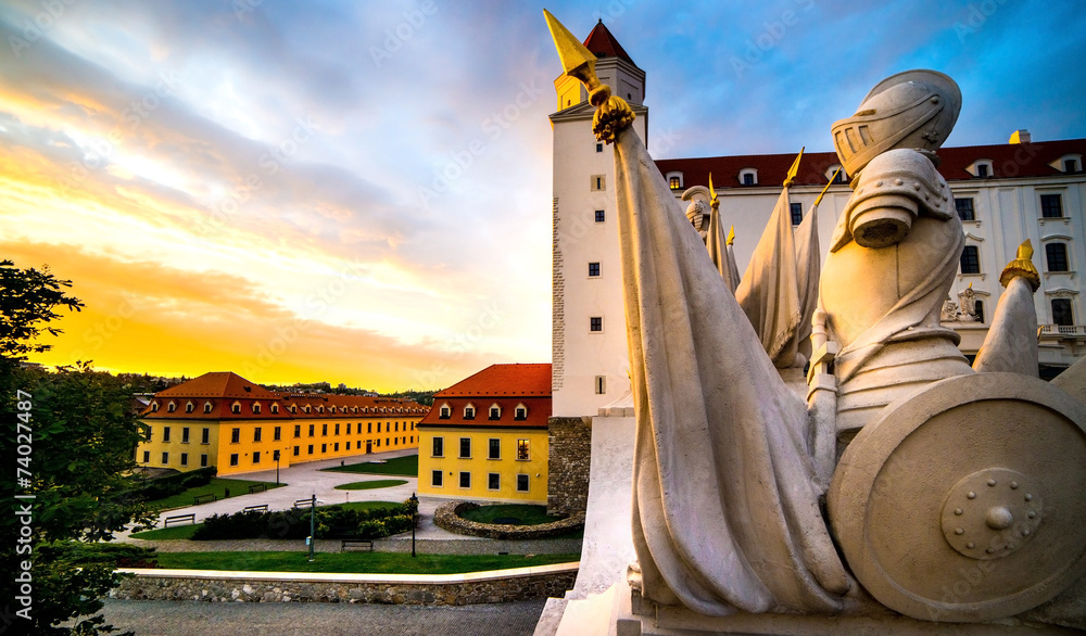 Αυτοκόλλητο sculpturÃÂ in Bratislava castle