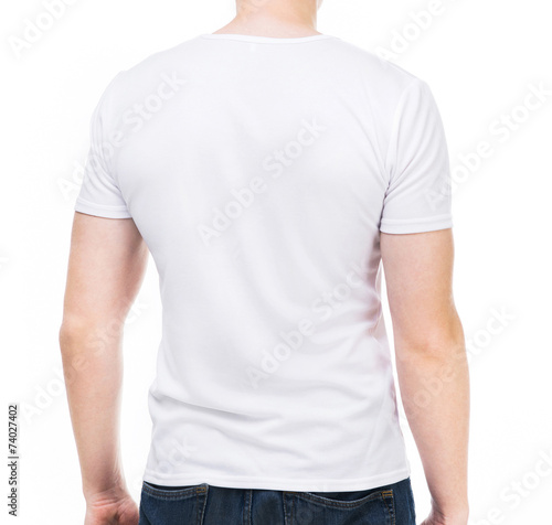 young man in t-shirt