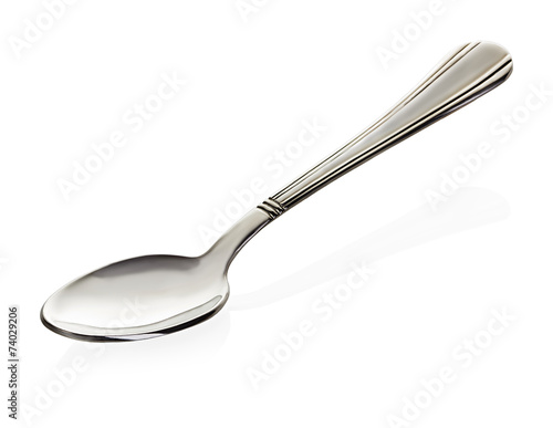 Spoon isolated on white background