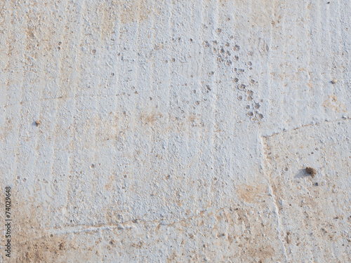 cement floor with dimples © Ekaterina Andreeva