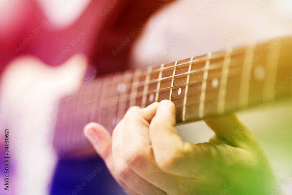 Obraz premium Guitarist