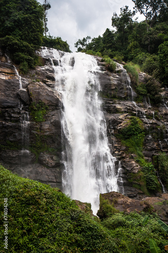 Wachiratarn waterfall  Chiangmai  Thailand