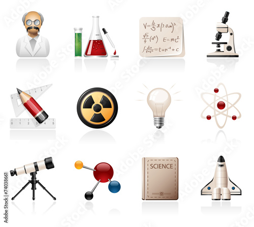 Science icons