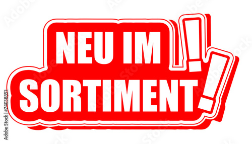 Neu im Sortiment 0112