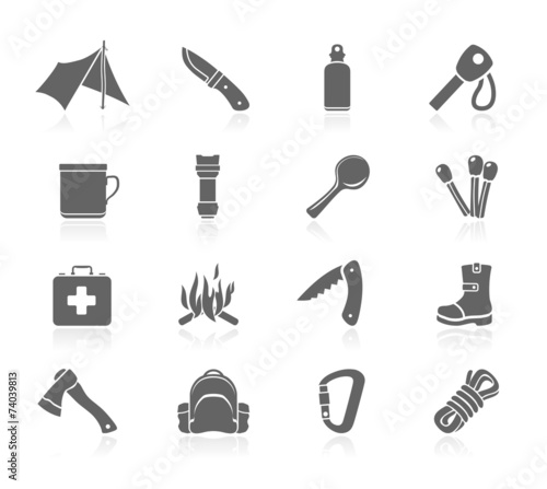 Bushcraft icons