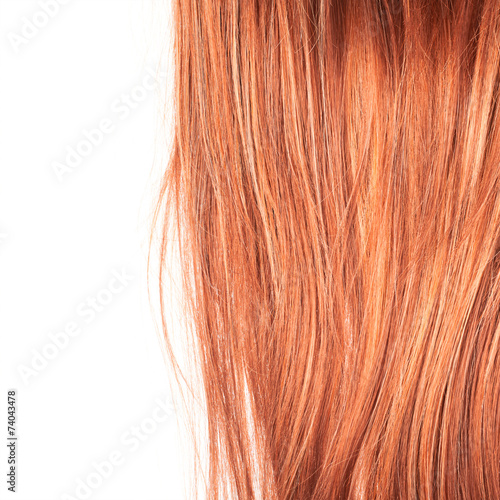 Wallpaper Mural Hair fragment over the white Torontodigital.ca