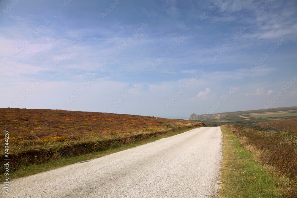 Fototapeta premium En route vers la Pointe des Espagnols.