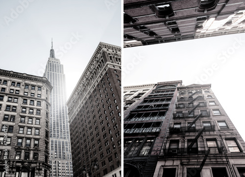 Fotografie Rue de New York et immeubles