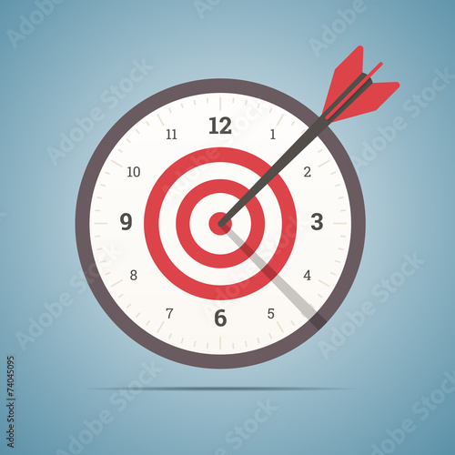 Time management illustration.