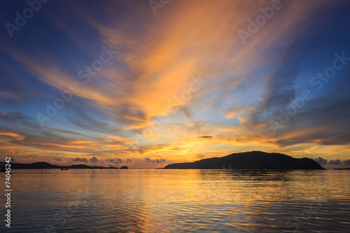 Beautiful Sunrise in Phuket, Thailand © SKT Studio
