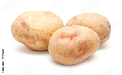 raw pink eye potatoes
