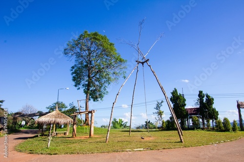 playground of hilltribe people