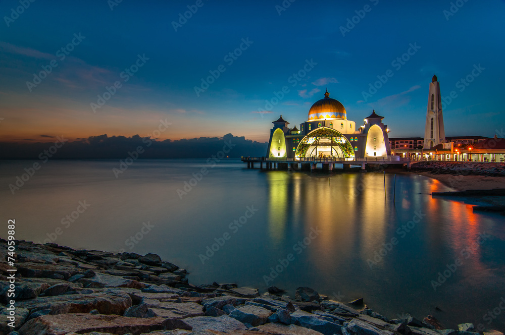 Bluehour floating mosque