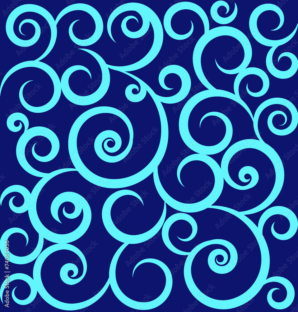 vector background with swirls