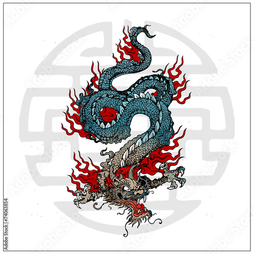 japanese dragon tattoo