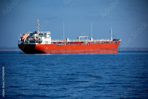 large tanker on the high seas