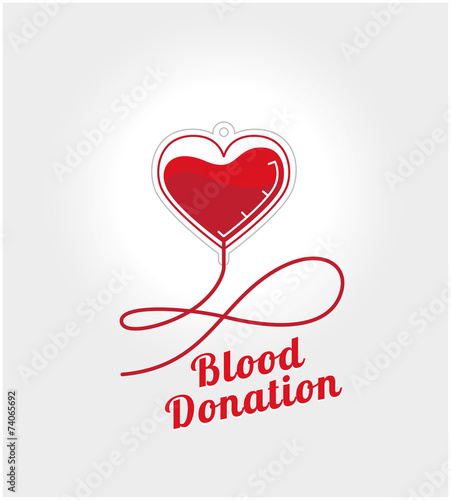 Donate blood logo