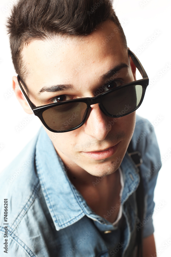 Outfit of a fashion guy with black sunglasses Outfit of a fashion guy with black sunglasses