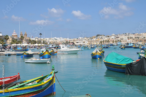 Malta, the picturesque city of Marsaxlokk