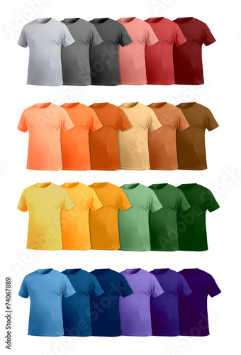 T-shirt template collection