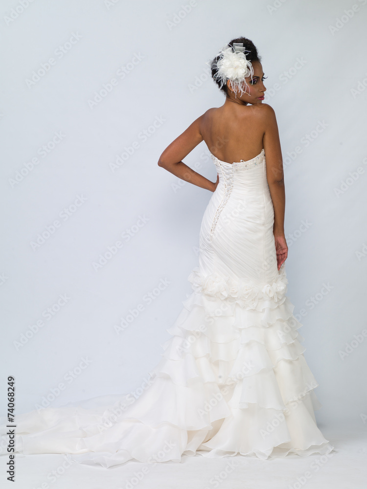 African-American bride African-American bride