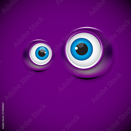 cartoon concept eye