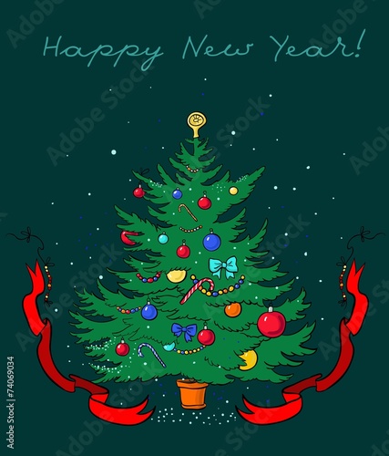 Happy New Year Card