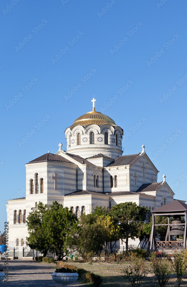 Vladimirsky Cathedral in Chersonese, Sevastopol, Crimea Vladimirsky Cathedral in Chersonese, Sevastopol, Crimea