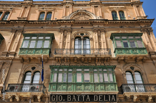 Malta, the picturesque city of Valetta photo