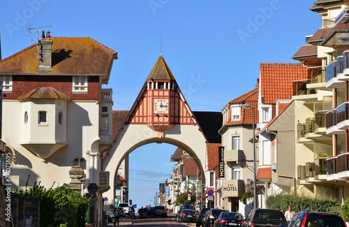 France, the picturesque city of Le Touquet photo