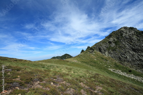 Paysage du Donezan (Coumeille de l'ours),Pyrénées