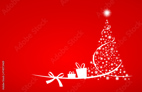 Weihnachtsbaum Sterne Geschenke