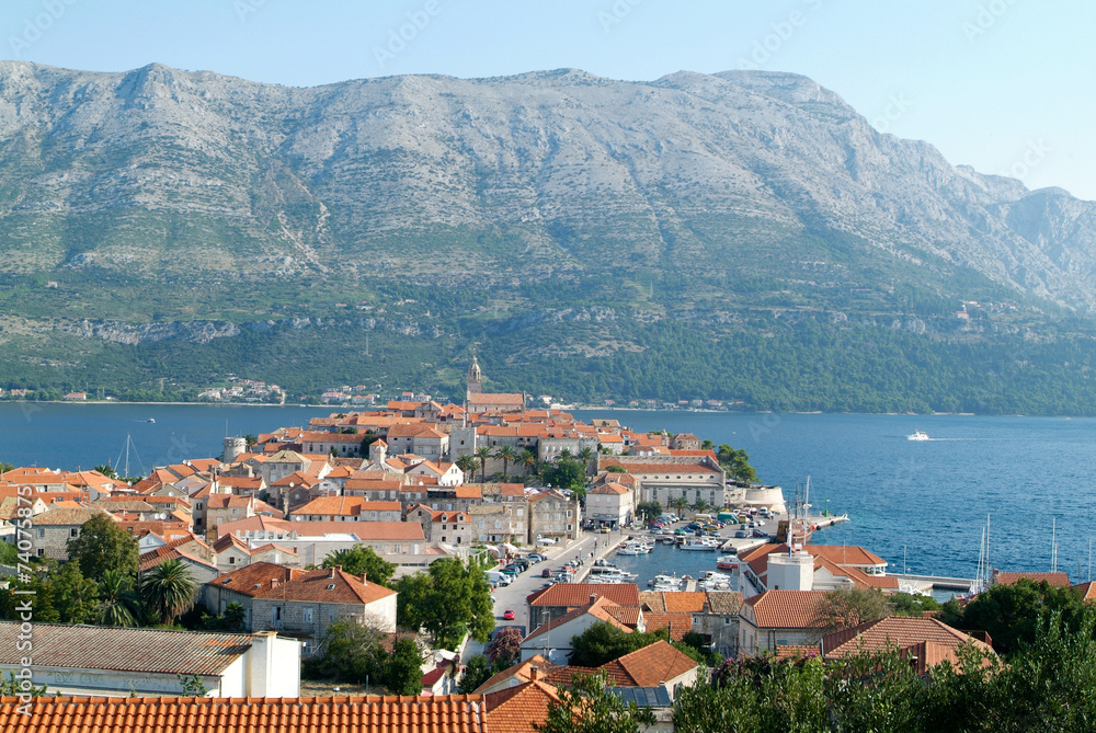 The old town of Korcula